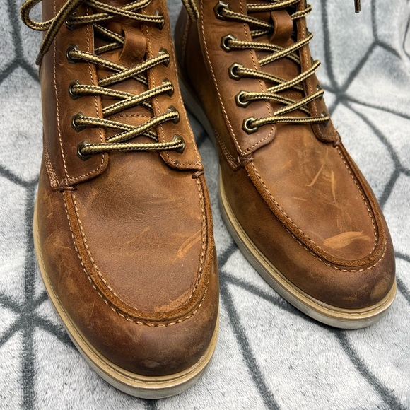 Alpine Design Men\'s Genuine Leather Casual Lace Up Work Utility Ortholite Boots main image 10